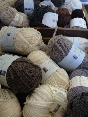 Rowan wool at Wool House craft room