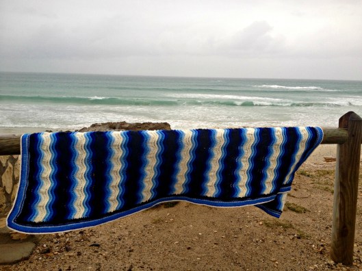 crochet ripple blanket