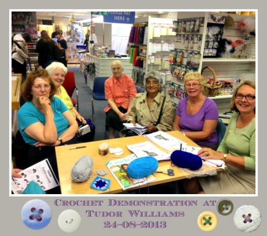 crochet demo tudor williams