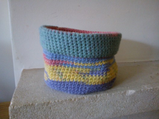 crochet basket by Jane