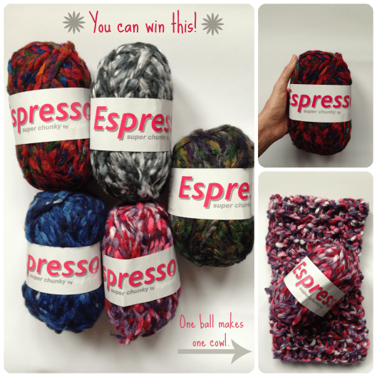 Espresso yarn