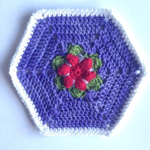 Hexagon In Bloom solid