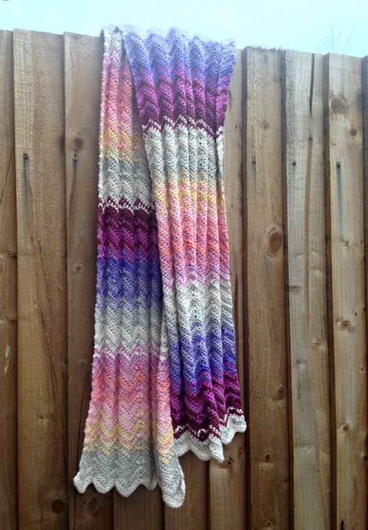 chevron scarf