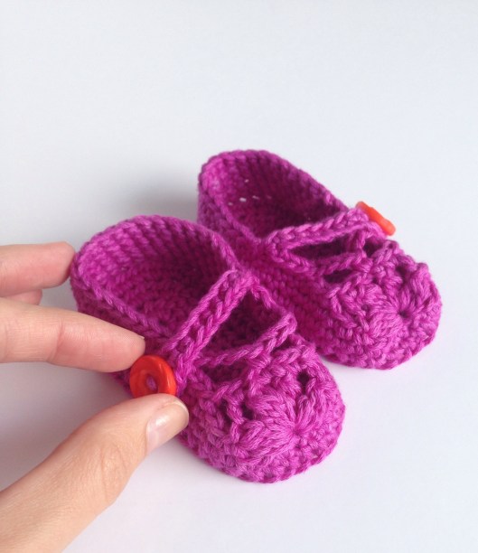 baby crochet mary janes