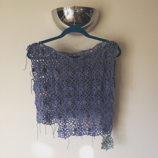 Rose crochet top